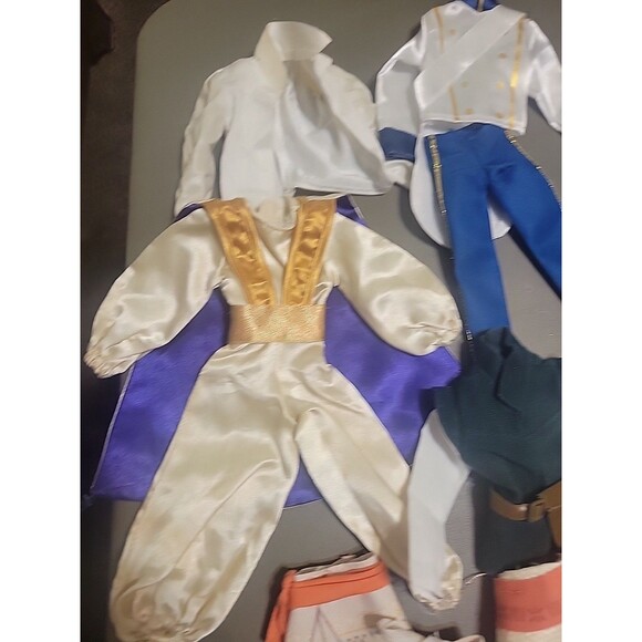Disney Prince & Princess Doll Clothes Lot Ariel Frozen Cinderella etc Outfits - Picture 2 of 16